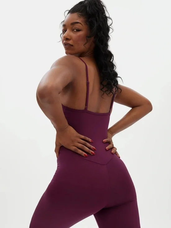 Girlfriend collective cami unitard jumpsuit - Picture 3 of 6